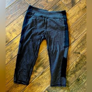 Ladies knee length leggings p/s